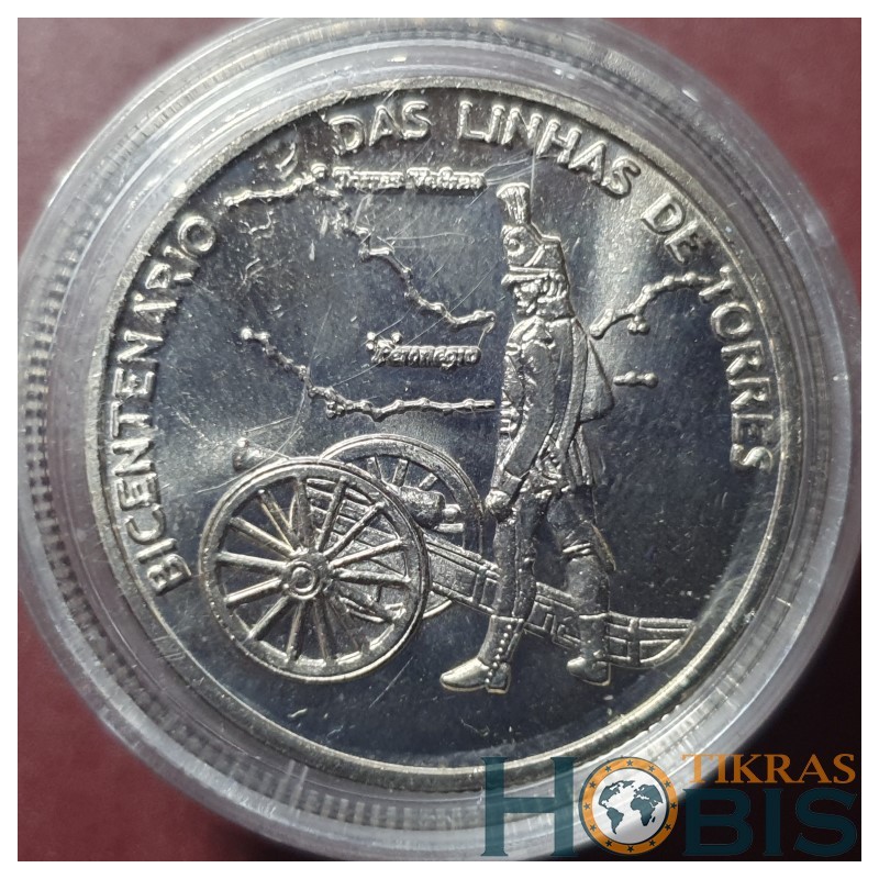Portugalija 2,5 euro, 2010 Torreso gynybos linija KM800