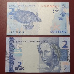 Brazilija 2 Reais, 2010 P-252g