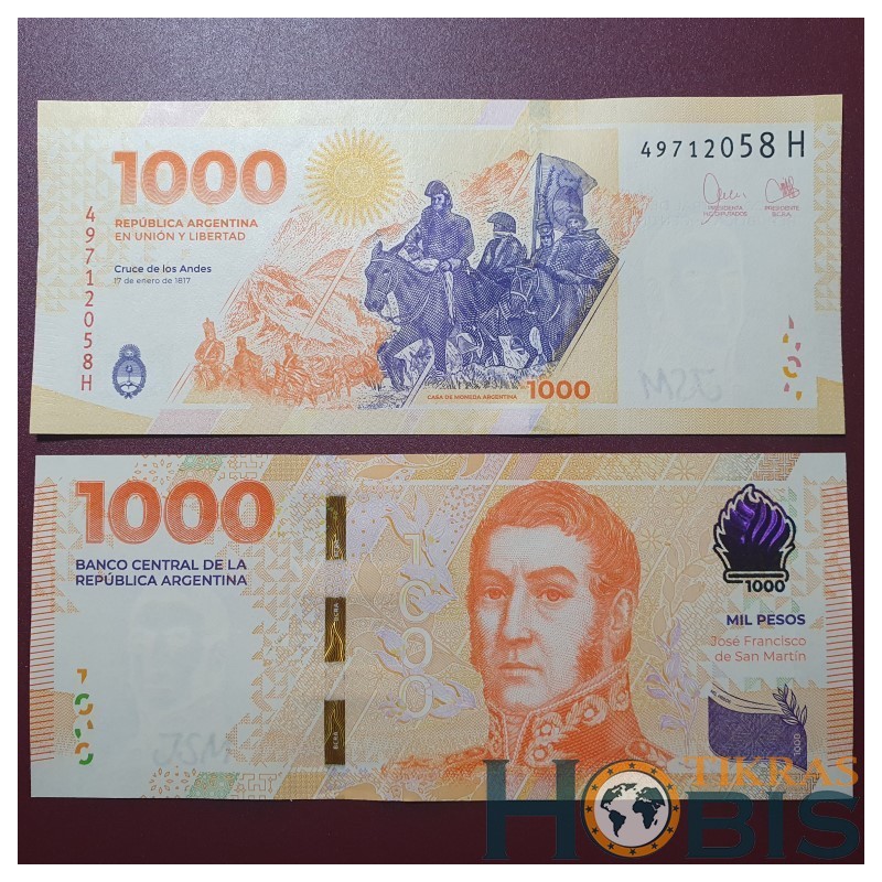 Argentina 1000 pesos, 2023 P-367a
