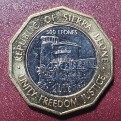 Siera Leonė 500 leonių, 2016 KM296