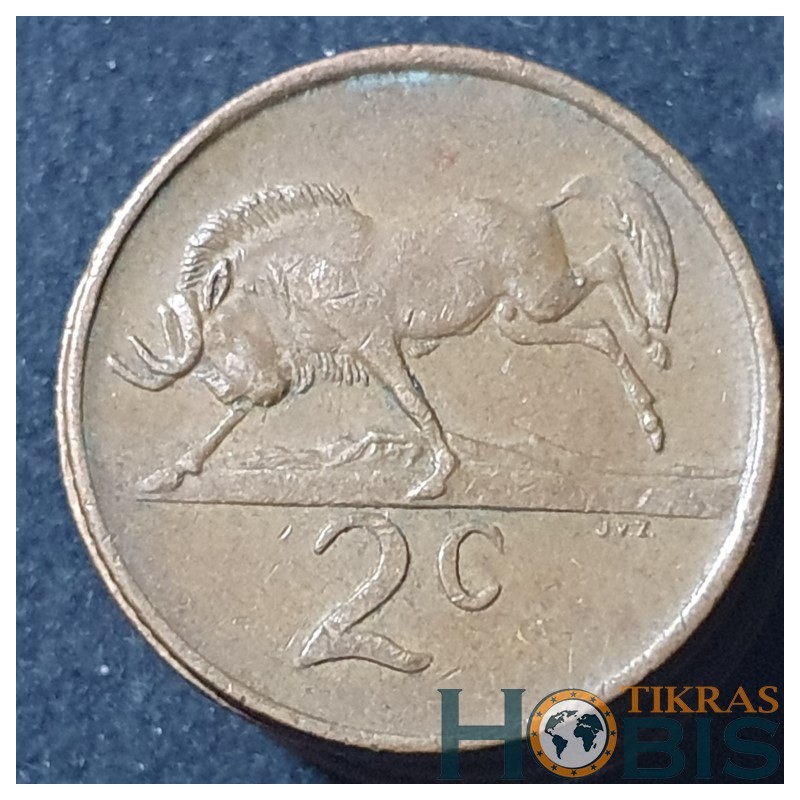 Pietų Afrika 2 centai, 1970 - 1990 KM83