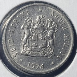 South Africa 5 cents, 1970 - 1989 KM84