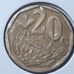 South Africa 20 cents, 2004...
