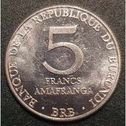Burundis 5 frankai, 1980