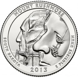 US 25 cents, 2013 Mount...