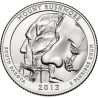 US 25 cents, 2013 Mount Rushmore, South Dakota KM546