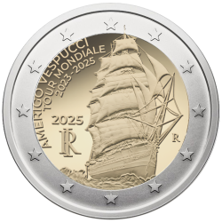 Italy 2 euro, 2025 Amerigo...