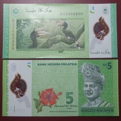 Malaysia 5 Ringgit, 2011 P-52a
