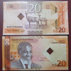 Namibia 20 dollars, 2025 P-21a