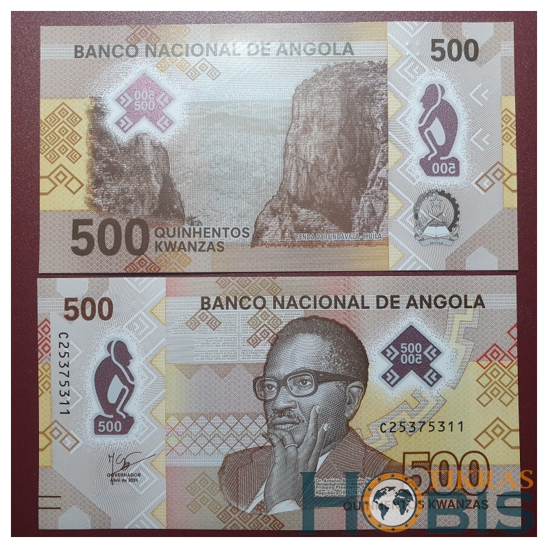Angola 500 kvanzų, 2024 P-161b