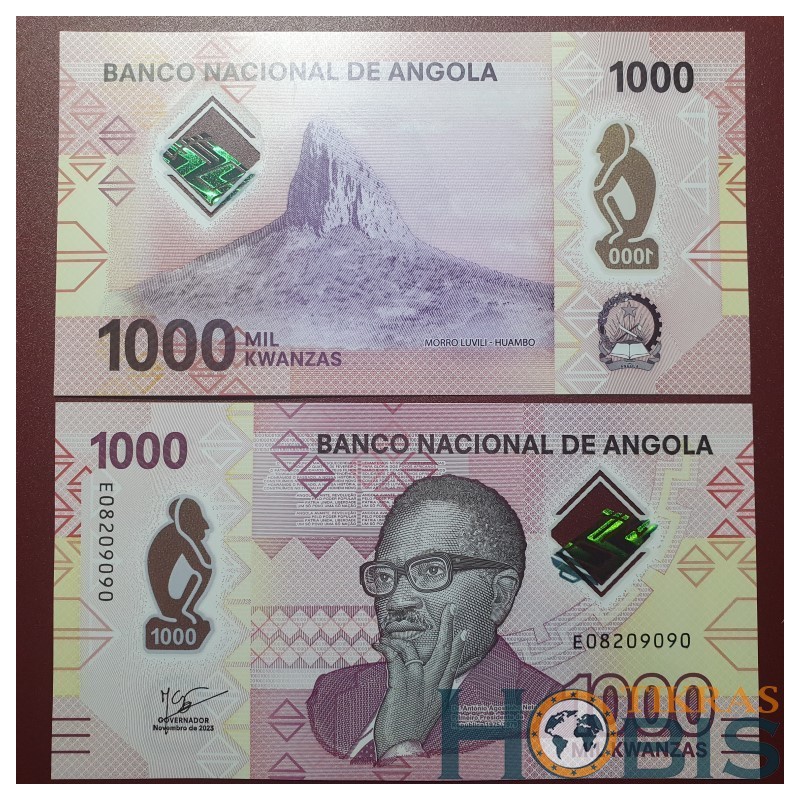 Angola 1000 kvanzų, 2023 P-162b