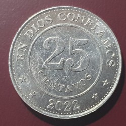 Nikaragva 25 sentavai, 2022...