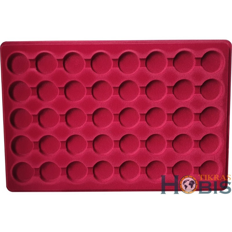 Palette (tray) PO40B of 40 circles 31 mm