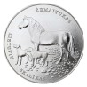 Lithuania 1.50 euro, 2017 Hound and Samogitian Dog KM225