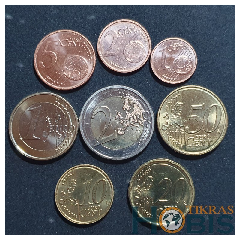 Liuxemburg 2024 Euro coin set