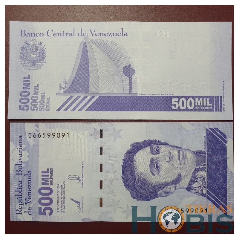 Venesuela 500 000, 2020 P-113a