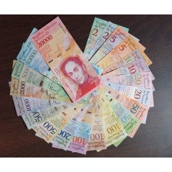 Venesuela 2009-2018 metų 21 vnt rinkinys