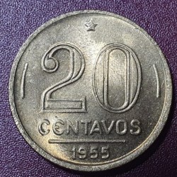 Brazilija 20 sentavų, 1948...