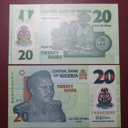 Nigeria 20 naira, 2018 P-34n.1
