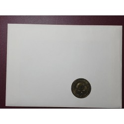 Vokietija - VDR 5 markės, 1989 Šv. Kotrynos bažnyčia Cvikau KM129 voke