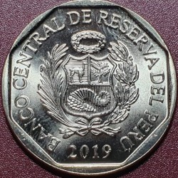 Peru 1 solis, 2019 Andinė katė UC111