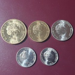 Solomon Islands 5 pcs., 2012 set