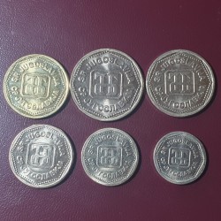 Yugoslavia 6 pcs., 1993 set