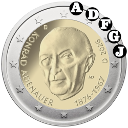 Germany 2 euros, 2026...