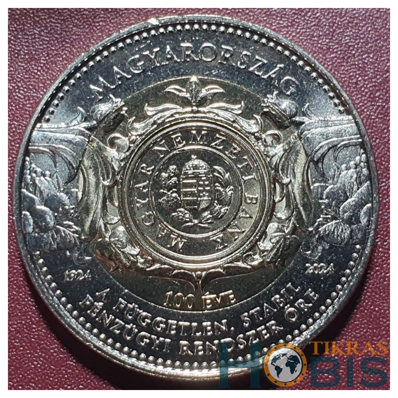 Hungary 100 forint, 2024 100th National Bank UC402