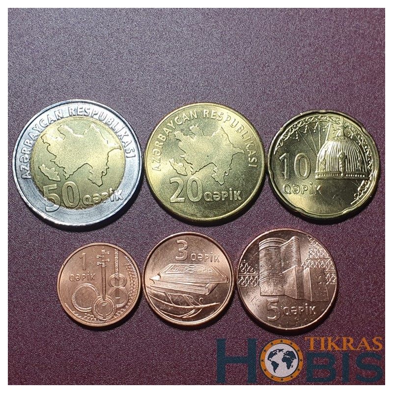 Azerbaidžanas giapikų 6 vnt., 2006 rinkinys