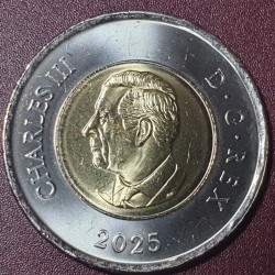 Canada 2 dollars, 2025 Honouring Unknown Soldier, Colored UC1929