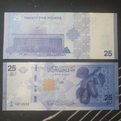 Sirija 25 Pounds, 2025 P-120a