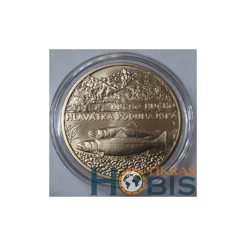 Slovakia 5 euro, 2025 Danube Salmon UC277