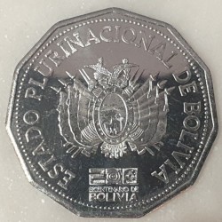 Bolivia 2 bolivianos, 2025 200th Independence UC115