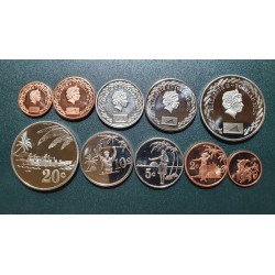 Tokelau 2012 cent, 5 pcs. set