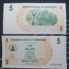 Zimbabvė 5 Dollars, 2009 P-93