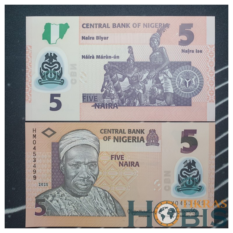 Nigerija 5 nairos, 2025 P-38o
