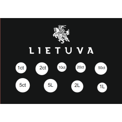 Frame for Lithuanian coins...