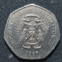 Sao Tome and Principe 2000 dobras, 1997 KM91