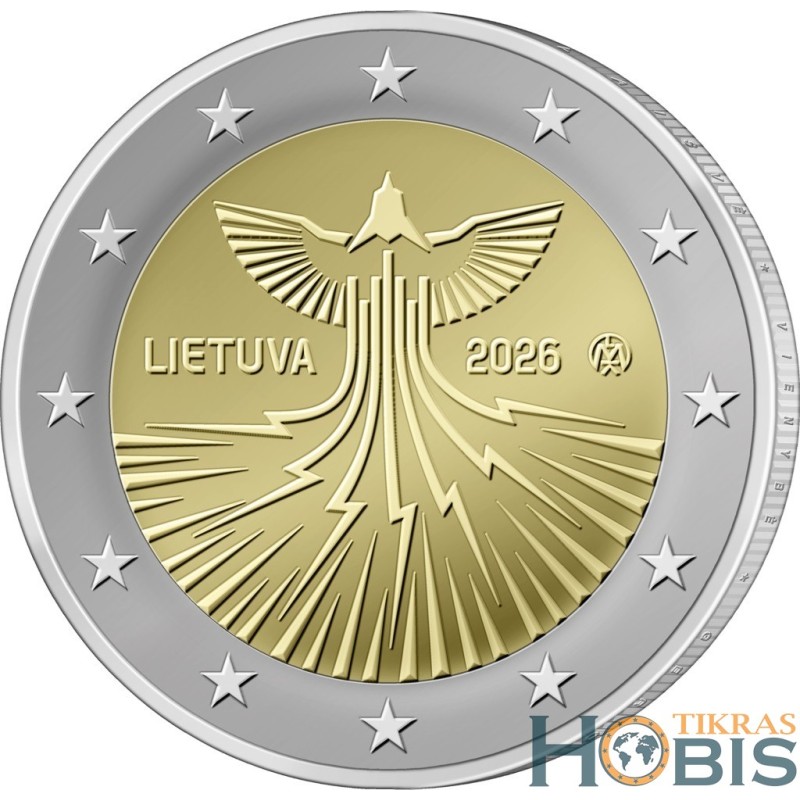 Lietuva 2 eurai, 2026 Lietuvos energetinė nepriklausomybė
