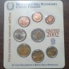 Italija 2002 eurų BU rinkinys