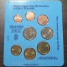 Italy 2002 euro BU set