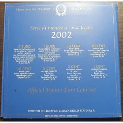 Italija 2002 eurų BU rinkinys