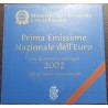Italija 2002 eurų BU rinkinys