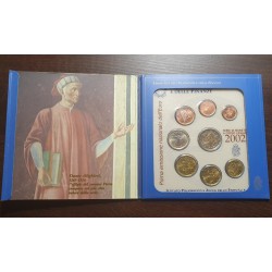 Italija 2002 eurų BU rinkinys