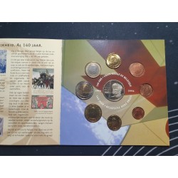 Belgija 2004 Euro monetų rinkinys su medaliu