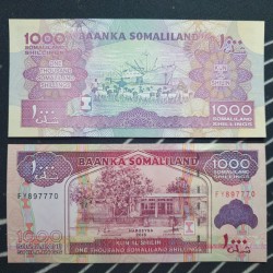 Somaliland 1000 shillings,...