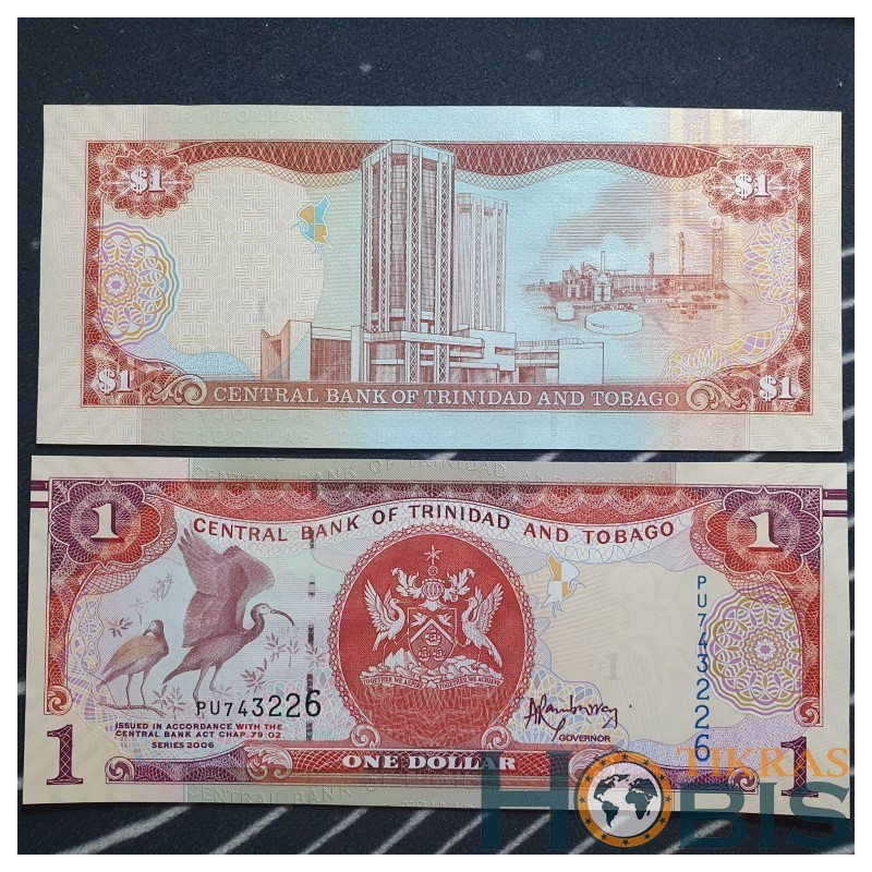 Trinidad and Tobago 1 dollar, 2006 P-46a