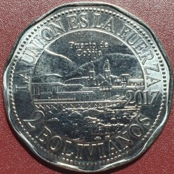 Bolivija 2 bolivianai, 2017...