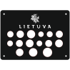 Frame for Lithuanian coins No. 89 1991-2014 (with 1991 litas)